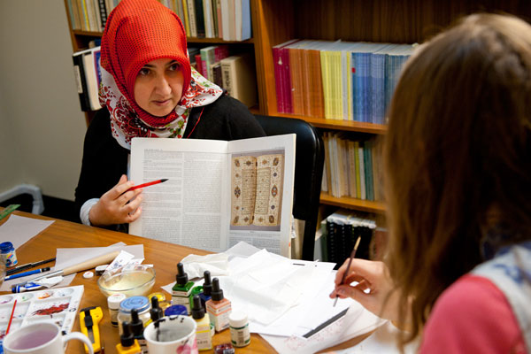 Dr. Ozgen Felek is a Muslim scholar from Turkey who has studied in Ann Arbor. Photo credit Stanford News.